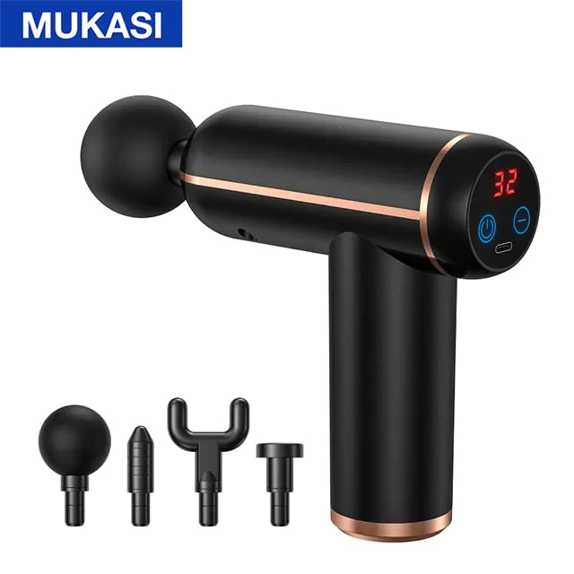 MUKASI Massage Gun Portable Percussion Pistol Massager - PowerFuelHQ