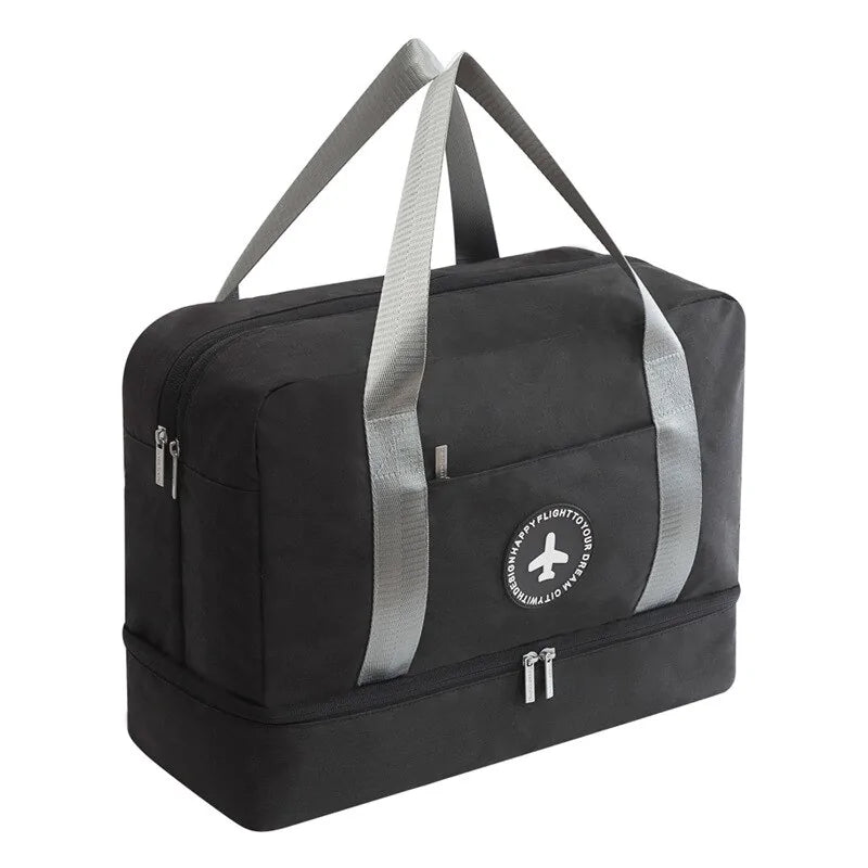 Waterproof Gym and Beach Bag with Wet/Dry Compartments - PowerFuelHQ