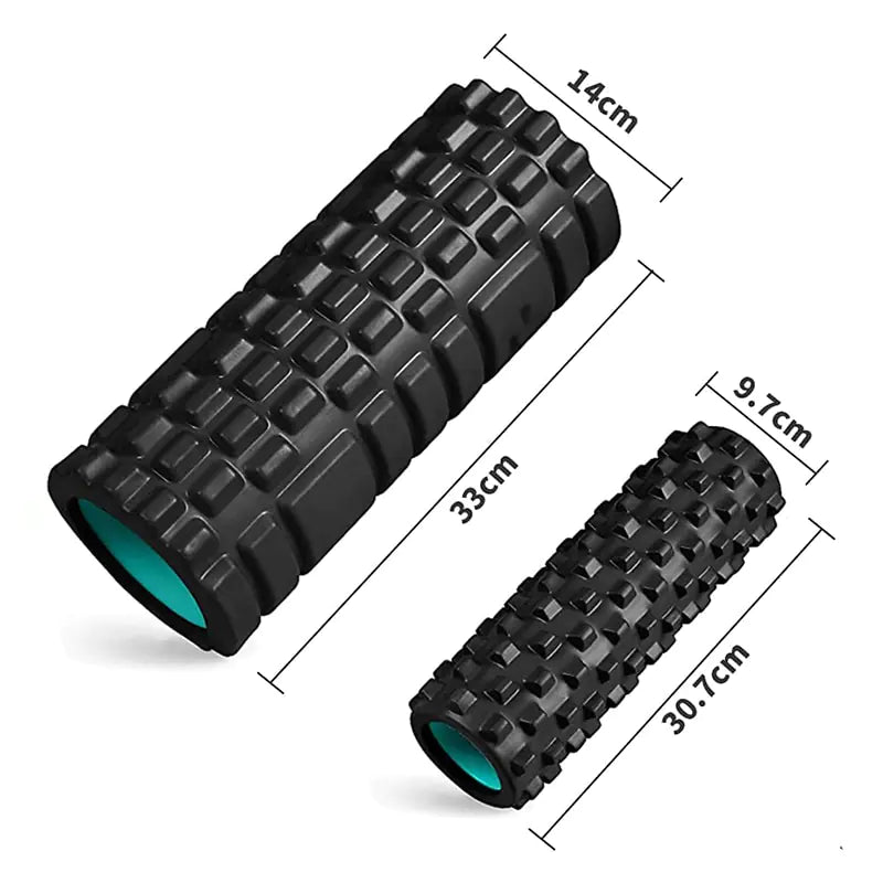 33cm Foam Yoga Column: Muscle Massage Roller Set - PowerFuelHQ