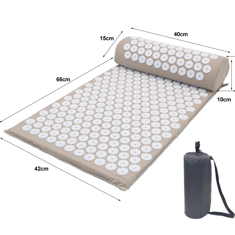 Massager Cushion Yoga Mat - PowerFuelHQ