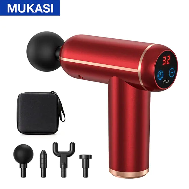 MUKASI Massage Gun Portable Percussion Pistol Massager - PowerFuelHQ