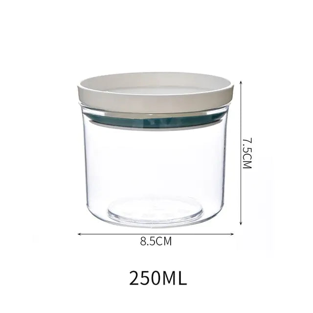 Transparent Food Canister