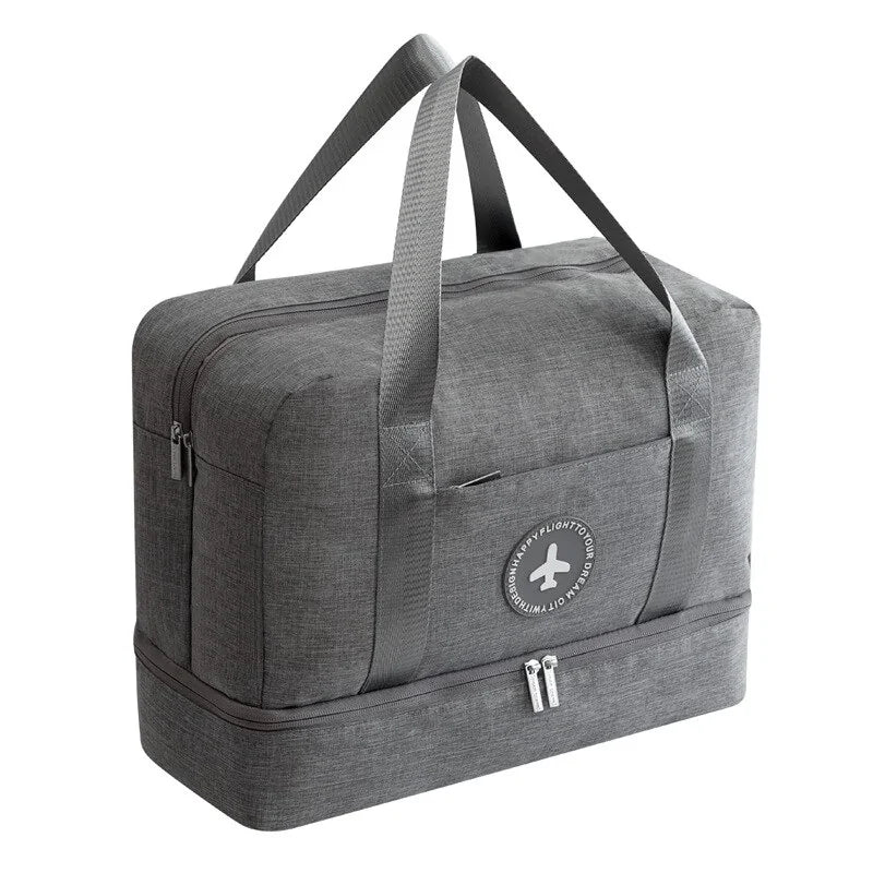 Waterproof Gym and Beach Bag with Wet/Dry Compartments - PowerFuelHQ