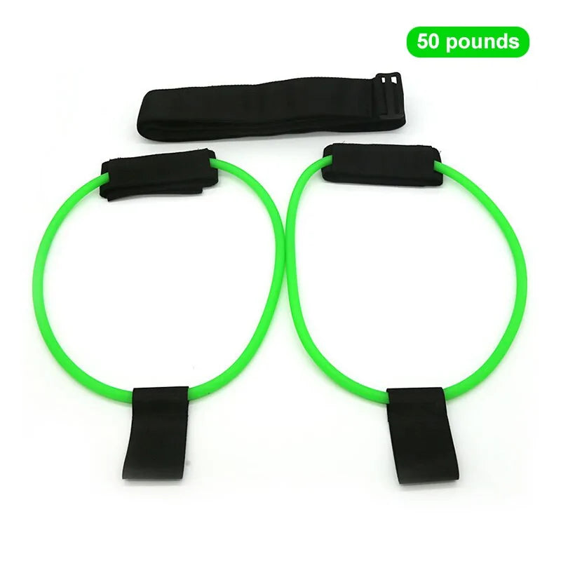 Adjustable Fitness Booty Bands Set with Resistance Bands and Waist Belt - PowerFuelHQ