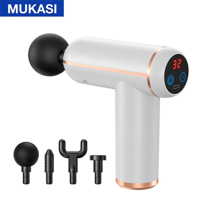 MUKASI Massage Gun Portable Percussion Pistol Massager - PowerFuelHQ