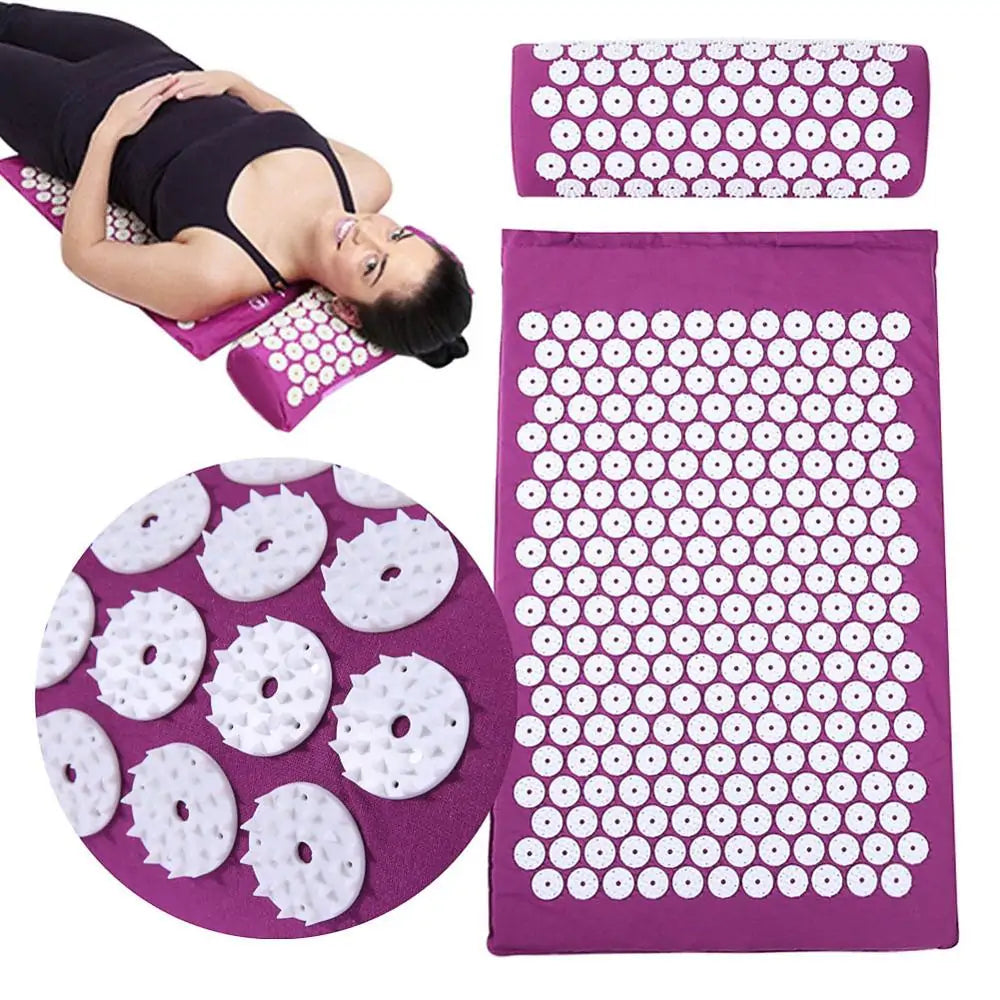 Massager Cushion Yoga Mat - PowerFuelHQ