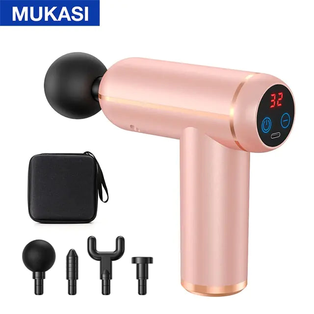 MUKASI Massage Gun Portable Percussion Pistol Massager - PowerFuelHQ