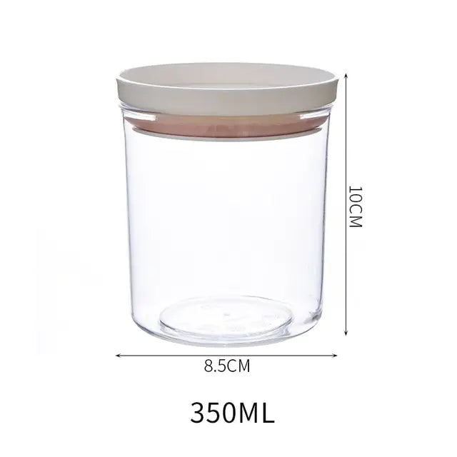 Transparent Food Canister