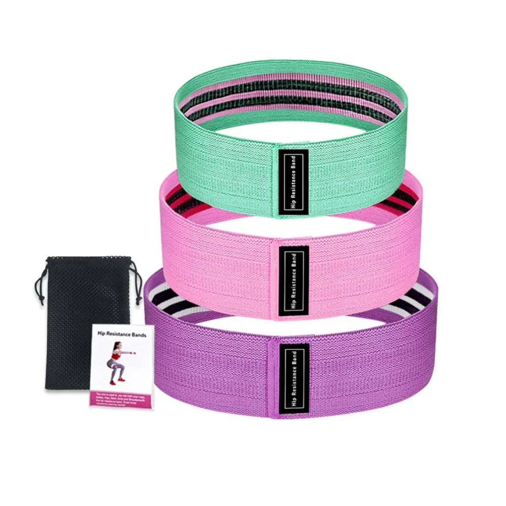 Resistance Bands Set Trio - PowerFuelHQ