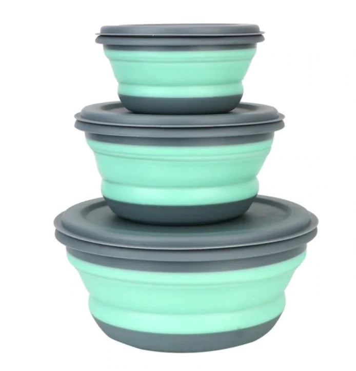 Stackies Collapsible Food Storage Containers - PowerFuelHQ