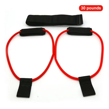 Adjustable Fitness Booty Bands Set with Resistance Bands and Waist Belt - PowerFuelHQ